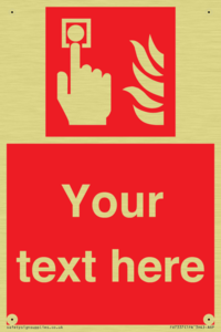 Custom Fire Alarm call point